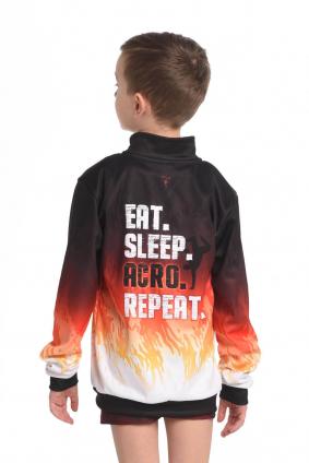 Sweatshirt für Jungen EAT SLEEP ACRO