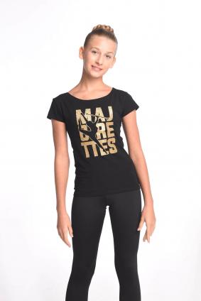 T-shirt Majorettes Gold